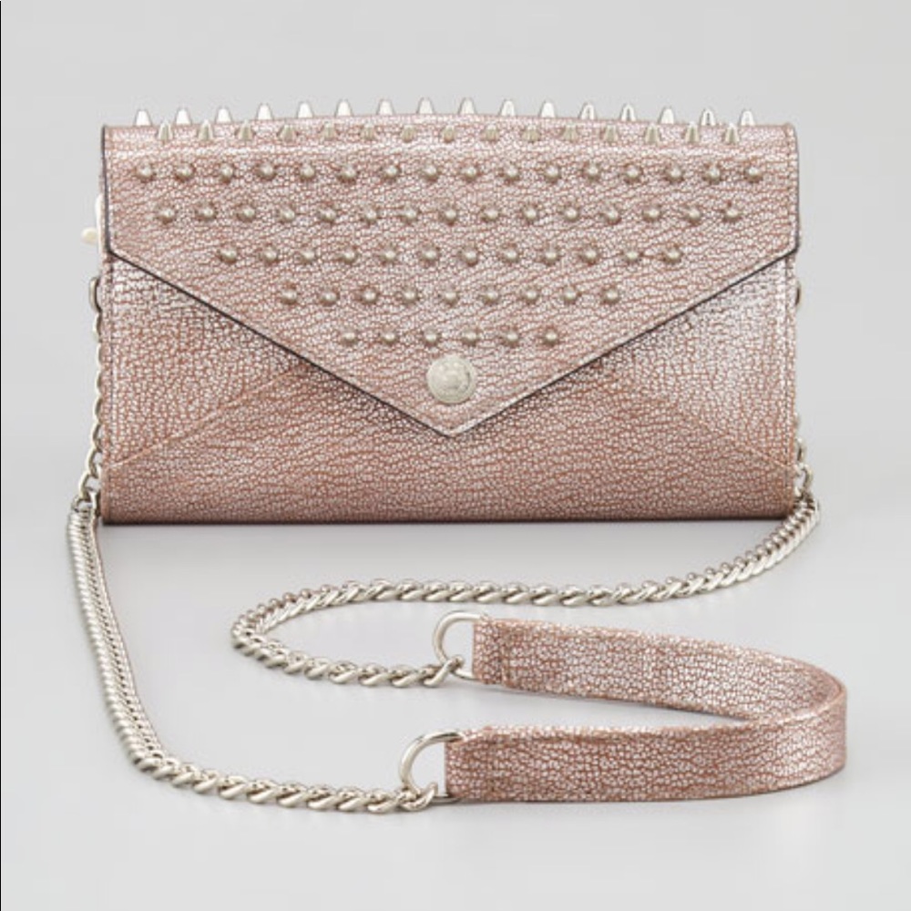 Rebecca Minkoff Studded Wallet on a Chain